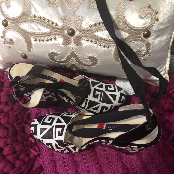 Ralph Lauren Purple label black and white platform - Picture 3 of 5